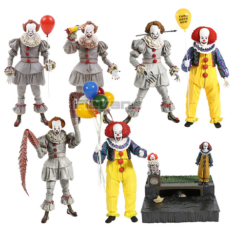 NECA-figuras de acción de Stephen King's Pennywise de It, juguete de modelos coleccionables en PVC ► Foto 1/6