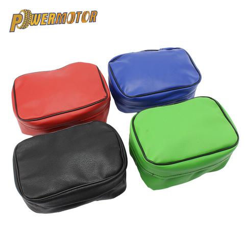 Bolsa de herramientas traseras para motocicleta, Kit de almacenamiento de cuero PU, resistente al agua, duradero, CRF150 para Honda/250 CRF450 XR250R XR350R XR600 ► Foto 1/6