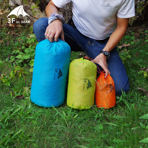 Bolsa de almacenamiento multifunción 3F UL GEAR, saco de compresión de nailon sil 15D, portátil, impermeable, para viajes, Camping ► Foto 1/5