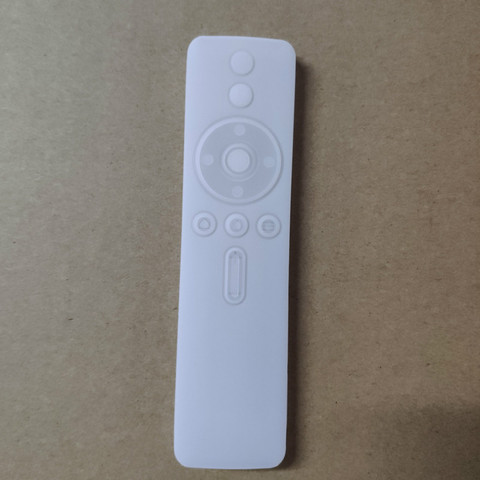 Funda de silicona con botón de voz para Xiaomi 4 TV, funda protectora a prueba de polvo para Mi Box 4 Series, 1 unidad ► Foto 1/4