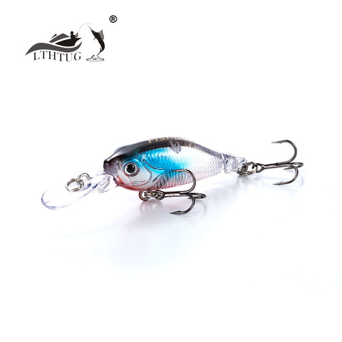 LTHTUG-señuelo de Pesca de flujo de Pesca de diseño japonés, 40mm, 2,5g, pececillo flotante, Isca manivela, cebos artificiales para perca, Lucio de trucha ► Foto 1/6