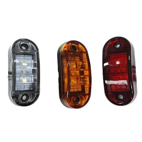 Luz LED impermeable para coche, indicador lateral de 12/24V, para camión, remolque ► Foto 1/6