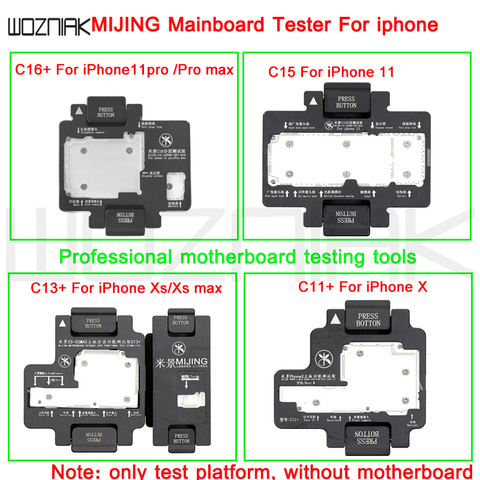 MIJING-probador de placa base para iPhone X XS XSMAX 11 PRO MAX, probador de función de placa de soldadura sin Meed, plataforma de prueba superior e inferior ► Foto 1/6