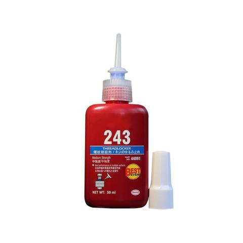 Threadlocker-adhesivo anaeróbico para M8 GQ999, resistencia de rosca líquida, 50ml, M20, azul, D8N8, 243, 1 Uds. ► Foto 1/6