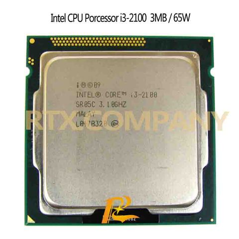 I3 2120T 3220T 2130 de 3120m 3220, 3225, 3240, 3245, 3250, 3210, 2100t de la computadora de la PC CPU Intel Xeon Server 2-core LGA1155 hembra ► Foto 1/6