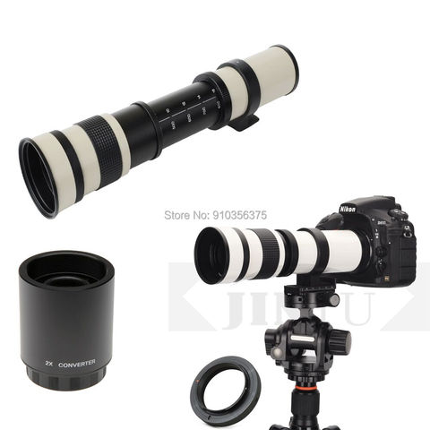JINTU 420-1600mm F8.3 lente de enfoque Manual de teleobjetivo del Zoom primer lente para Sony E montaje A9 A7R3 A7R2 A7M3 A7M2 A7S2 A6500 A6300 A6000 ► Foto 1/6