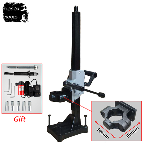 Soporte de taladro de diamante para FF-180/FF02-180 Soporte para taladro de agua de diamantes, broca de núcleo de diamante de 180mm de uso máximo Soporte para taladro eléctrico ► Foto 1/1