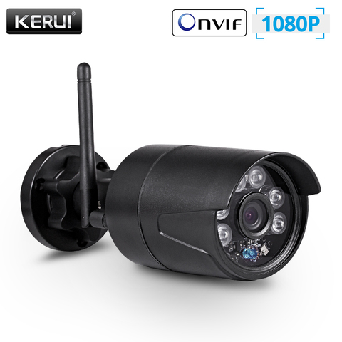 KERUI 2MP 1080P cámara de seguridad inalámbrica para el hogar al aire libre WiFi IP Full HD IP54 cámara de vigilancia a prueba de agua CCTV visión nocturna ► Foto 1/6