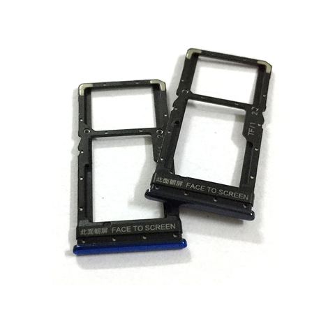 Soporte de bandeja Sim para Xiaomi Mi POCO X3 NFC bandeja de tarjeta SIM Adaptador de soporte de ranura hembra piezas de reparación ► Foto 1/1