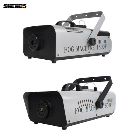 SHEHDS-máquina de humo DMX RGB, 1500W, con mando a distancia inalámbrico, LED, maquina de humo para DJ, iluminación de discoteca, escenario ► Foto 1/6