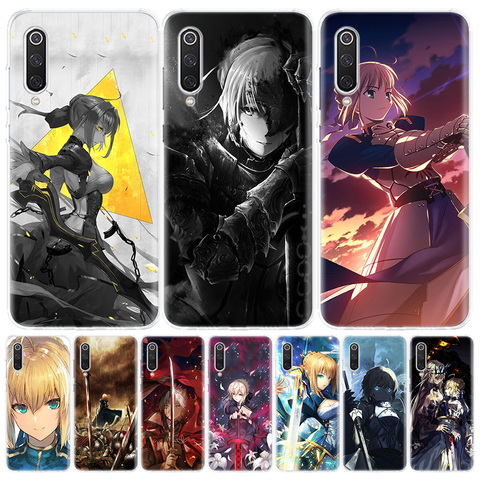 Anime destino cero noche estancia Saber funda de teléfono para Xiaomi Redmi Note 9 8 7 8A 7 7A 6A S2 K20 K30 8T 9S MI 9 8 CC9 F1 Pro de Co ► Foto 1/6