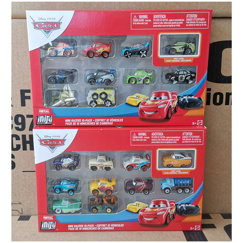 Original de Disney Pixar coches Mini Metal corredores juguetes de fundición negro tormenta Jackson Rayo McQueen modelo de coche chico juguete para regalo GKG08 ► Foto 1/6