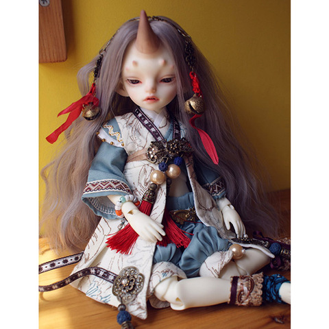 Oueneifs-Muñeca BJD SD de Rhino para chica, sin ojos, a la moda, 1/6 ► Foto 1/5