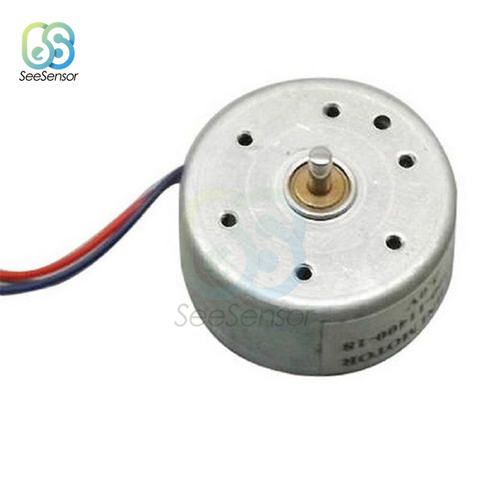 DC 3V 4,5 V 5V 6V Micro Motor DC Hobby Motor para juguetes tipo 300 para el Panel Solar ► Foto 1/6