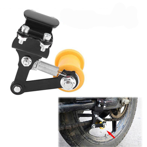 Rodillo de perno tensor de cadena de ajuste Universal motocicleta modificado modificación duradera accesorios cadena regulador automático ► Foto 1/6