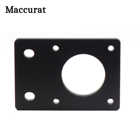 Maccurat-placa de montaje de Motor de serie de pasos, soporte de placa fija para impresora 3D, piezas CNC, compatible con 2022 perfiles, NEMA 17 42, 1 ud. ► Foto 1/6