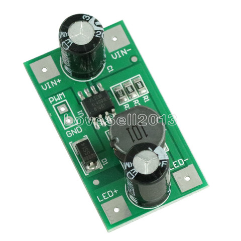 Controlador LED de 3W y 5-35V, 700mA, PWM, atenuación de CC a CC, corriente constante de reducción ► Foto 1/4