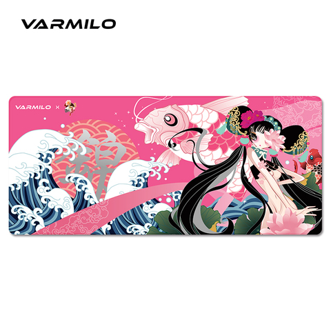 Varmilo Koi alfombrilla de ratón, bisel, e-sports Game Home alfombrilla de mesa antideslizante ► Foto 1/4