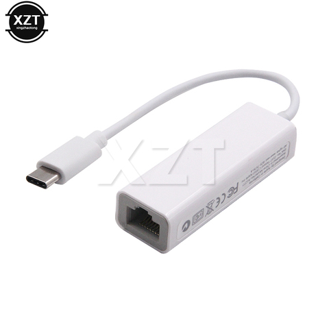 Adaptador Ethernet USB de 10/100Mbps, tarjeta de red Rj45, tipo c, Lan, para Macbook, Windows, Cable de Internet con Cable ► Foto 1/4