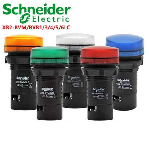 Schneider lámpara de señal Indicador de luz LED XB2-BVM XB2-BVB 1 3 4 5 6LC XB2-BVB4LC XB2-BVB3LC marca original nuevo ► Foto 1/6