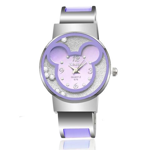 UTHAI-reloj de cuarzo CQ03 para niños y niñas, cronógrafo de muñeca con dibujos animados, de acero, ratón de regalos, 2022 ► Foto 1/6