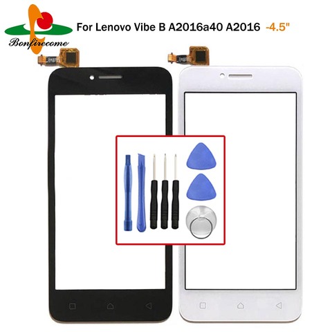 Para Lenovo Vibe B A2016a40 A2016 Panel táctil Digitalizador de pantalla táctil cristal frontal con Sensor para Lenovo A 2016 pantalla táctil ► Foto 1/4