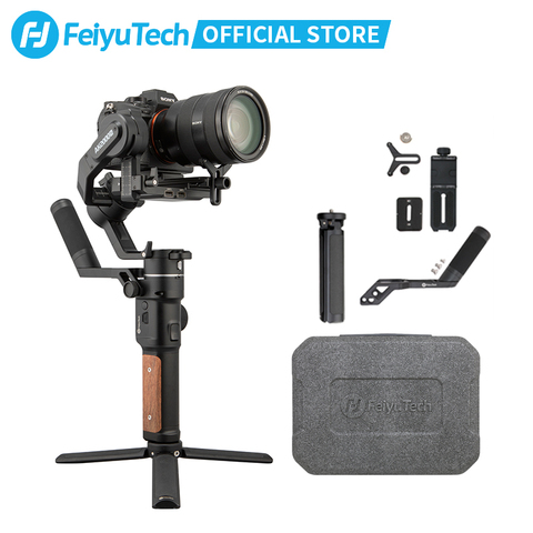 Estabilizador para cámara DSLR FeiyuTech AK2000S Gimbal de vídeo portátil apto para cámara sin espejo DSLR carga útil de 2,2 kg ► Foto 1/6