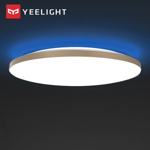 YEELIGHT-luces LED de techo inteligentes para sala de estar, luz ambiental colorida, Control por aplicación inteligente, CA 220V, 50W ► Foto 1/6