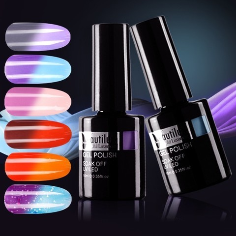 Beautilux-esmalte de Gel para uñas con LED ultravioleta, laca de Gel para uñas con cambio de Color, humor térmico, 10ml, 1 ud. ► Foto 1/6