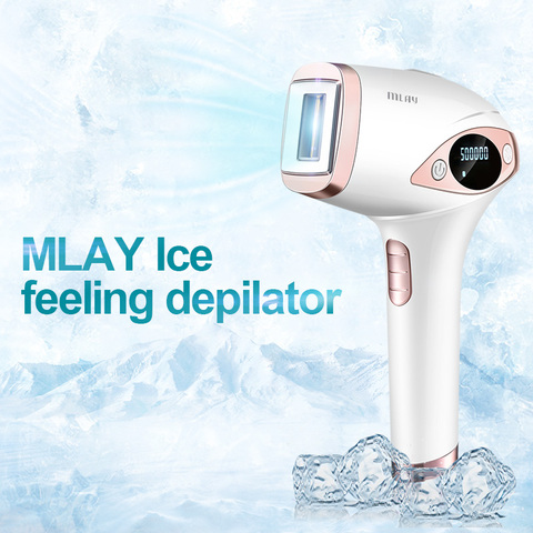 MLAY-depiladora IPL, máquina de depilación láser Ice Cool, dispositivo de eliminación de cabello permanente IPL ► Foto 1/6