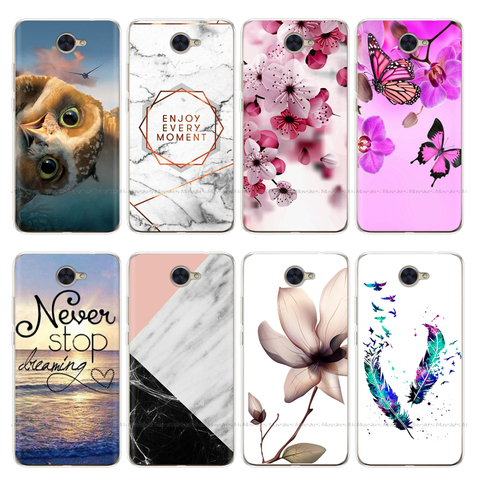 Carcasa para Huawei Y7 2017 Y7 2022, carcasa trasera de silicona para teléfono Huawei Y7 TRT-LX1 TRT-LX2 Y 7 2017, funda de TPU suave ► Foto 1/6