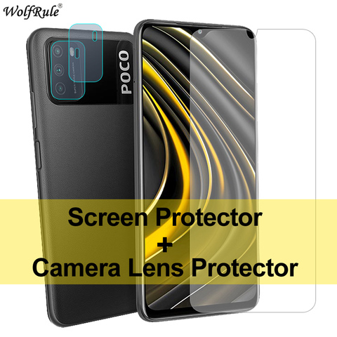 Protector de pantalla de vidrio templado para teléfono, película protectora  para Xiaomi Poco X3 Pro, NFC