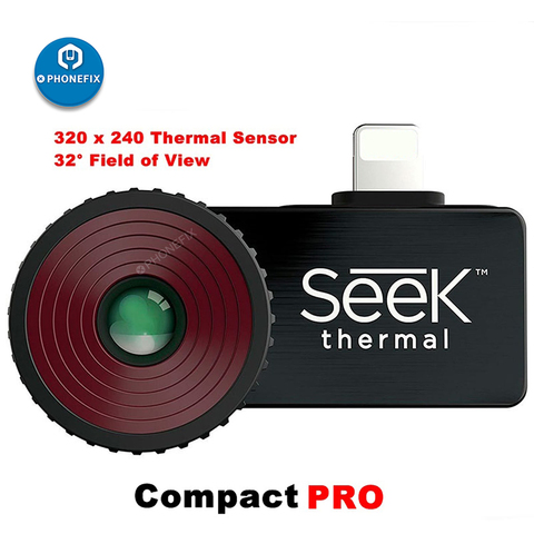 Seek-Cámara de imagen térmica cámara de visión nocturna compacta PRO /XR, Android/ IOS /TYPE-C/ USB-C, herramienta de diagnóstico PCB con enchufe ► Foto 1/6