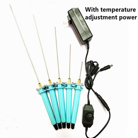 Eléctrico cortador de espuma de poliestireno eléctrico 5cm 10cm 15cm 20cm 25cm de alambre caliente Styro de corte de espuma de cúter tipo pluma herramientas ► Foto 1/6