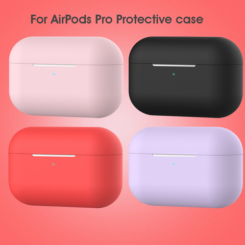 Funda de TPU suave para auriculares Airpods Pro, caja de carga inalámbrica por Bluetooth, funda protectora para AirPods 3 ► Foto 1/6