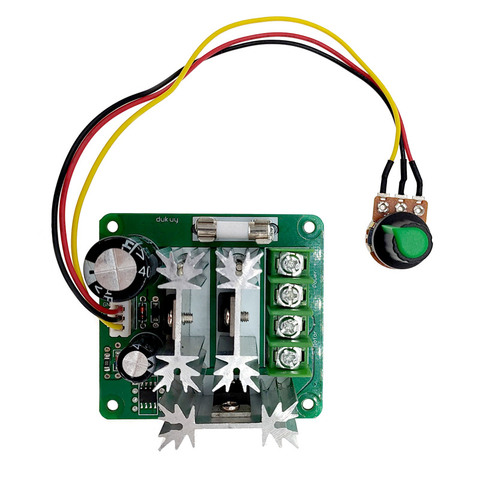 Controlador de velocidad del Motor controlador de velocidad del Motor de CC, interruptor de 6v-90v, regulación continua de velocidad, regulador de corriente ► Foto 1/6