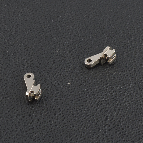 Bisagra simple para marco de plástico, bisagra frontal rota ancha, gafas de repuesto de acetato, pieza de reparación, 50 Uds., 3,5x1,5mm, 4,0x1,5mm ► Foto 1/5