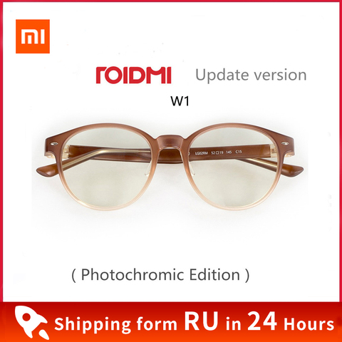 Xiaomi-gafas protectoras de rayos azules para hombre y mujer, lentes desmontables, protección contra rayos azules, modelo ROIDMI qukan W1 Versión de Actualización B1 ► Foto 1/6