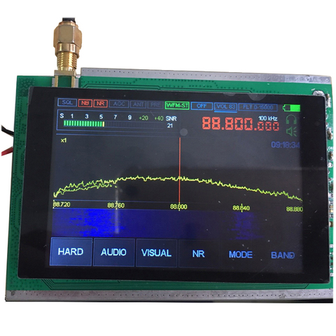 Malachite-receptor de Radio DSP SDR, 50Khz-200MHz, 3,5 pulgadas, LED táctil, DPS SDR HAM, STM32H7 ► Foto 1/6