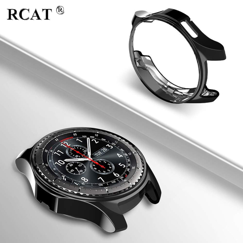 Funda para samsung Galaxy Watch 46mm 42mm Gear S3 frontier Correa TPU chapada en todo parachoques accesorios de marco de carcasa ► Foto 1/6