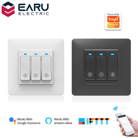 Controlador de temporizador WiFi para persiana enrollable, controlador inteligente para persianas motorizadas, compatible con Smart Life, TUYA, Alexa y Google Home ► Foto 1/6