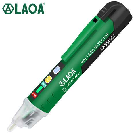 LAOA-Medidor de voltaje, sonda de inducción, pluma de prueba CAT VIT 1000V, pluma eléctrica multifunción, Detector de voltaje, prueba con CE ► Foto 1/6