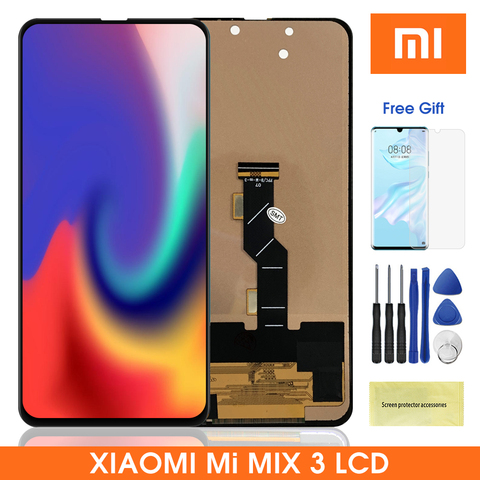 Mix3 Lcd para Xiaomi Mi Mix3 pantalla LCD de montaje de digitalizador con pantalla táctil para Xiaomi Mi Mix 3 MiMix3 Lcds ► Foto 1/6