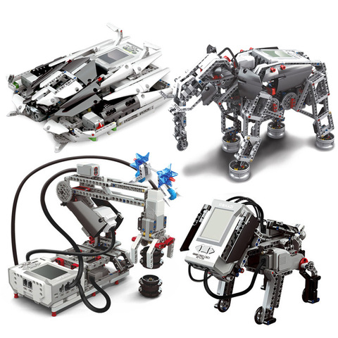 EV3 COMPATIBLE logoING 31313 de 45544 de la ciencia y la educación ROBOT de bloques de construcción creativa de programación inteligente APP programa Juguetes ► Foto 1/6