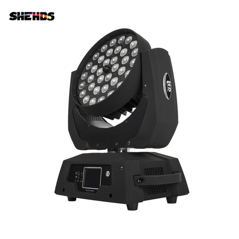 Zoom Lira LED 36x18W RGBW + + + 6in1 cabeza móvil de iluminación para los clubes concierto DJ Disco luces de Navidad Año Nuevo ► Foto 1/6