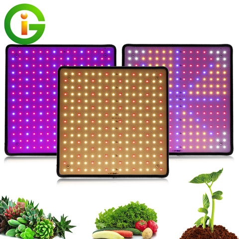 Panel de luz LED para cultivo de plantas, lámpara de espectro completo Phyto, enchufe AC85-240V UE/EE. UU. Para tienda de interior, luz para crecimiento de plantas, 3 uds. ► Foto 1/6