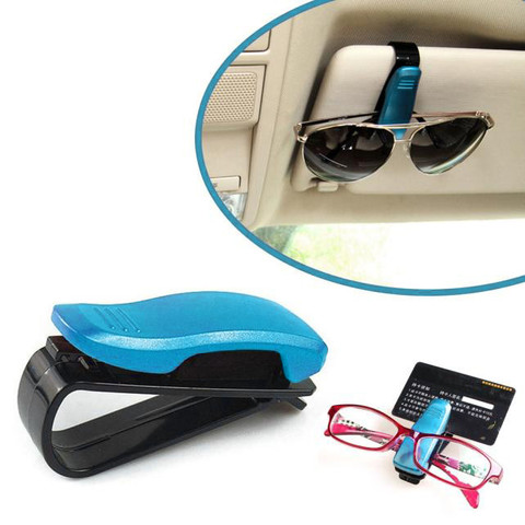 Parasol de coche para gafas de sol, Clip, tarjetero, estuche de bolígrafo, accesorios universales, Envío Gratis, 2014 ► Foto 1/6