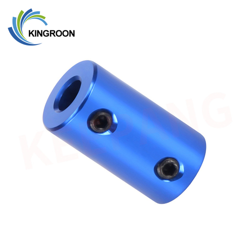 Acoplamiento Flexible de aluminio para impresora 3D, acoplador de eje Flexible azul, tornillo, Motor paso a paso, acoplador de eje Flexible, 5mm, 8mm ► Foto 1/6