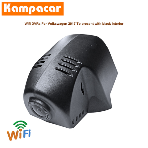 Kampacar Wifi cámara de salpicadero del coche Dvr de la Cámara VW12-C para Volkswagen Tiguan II 2 2d mk2 Touran Tayron Passat B8 grabadora de Video HD Dashcam ► Foto 1/3