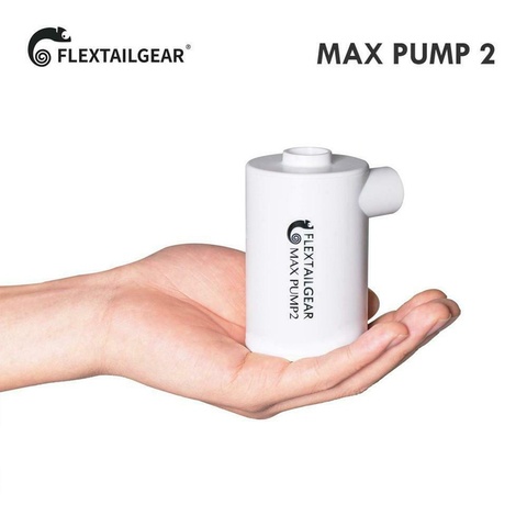 FLEXTAILGEAR Max Pump 2, bomba de aire ultraligera recargable por USB, resistente al agua, inflado para natación, anillo, almohadilla de Camping, colchón ► Foto 1/6